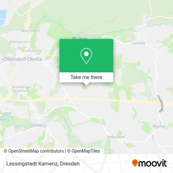 Карта Lessingstadt Kamenz