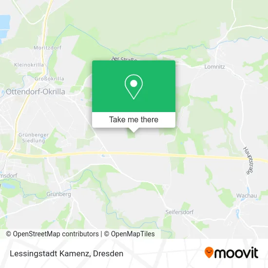Карта Lessingstadt Kamenz