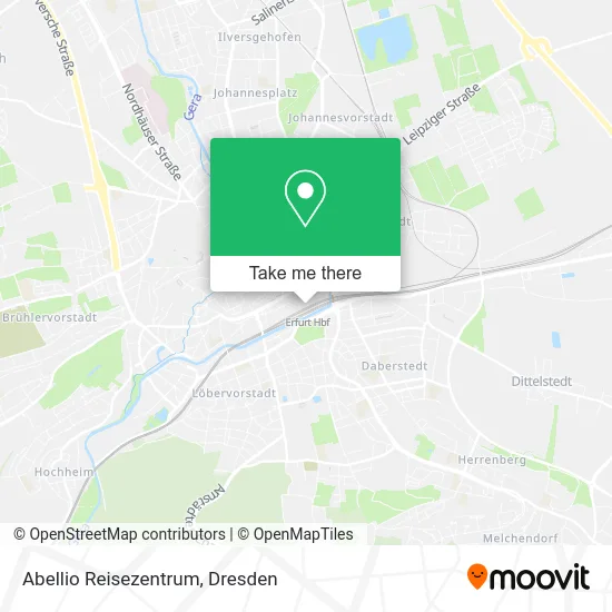Карта Abellio Reisezentrum