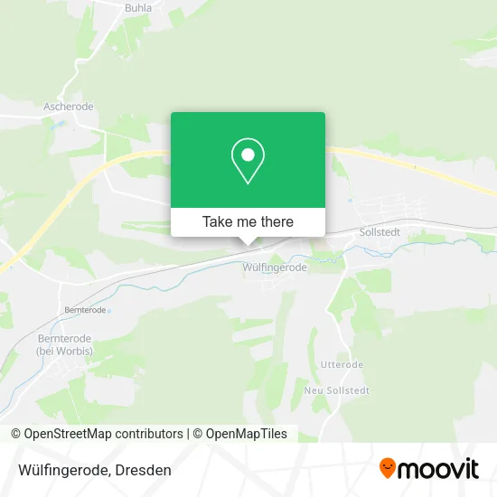 Карта Wülfingerode