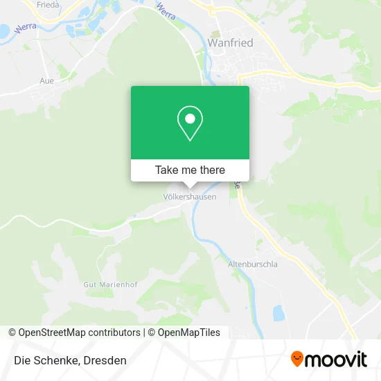Карта Die Schenke