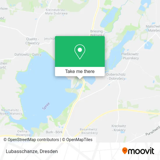 Карта Lubasschanze