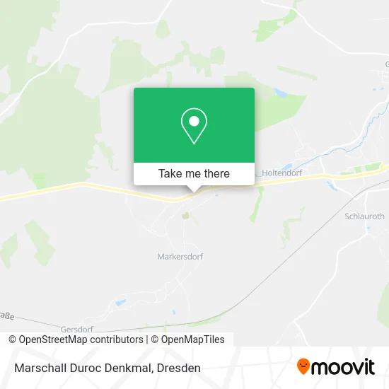 Карта Marschall Duroc Denkmal