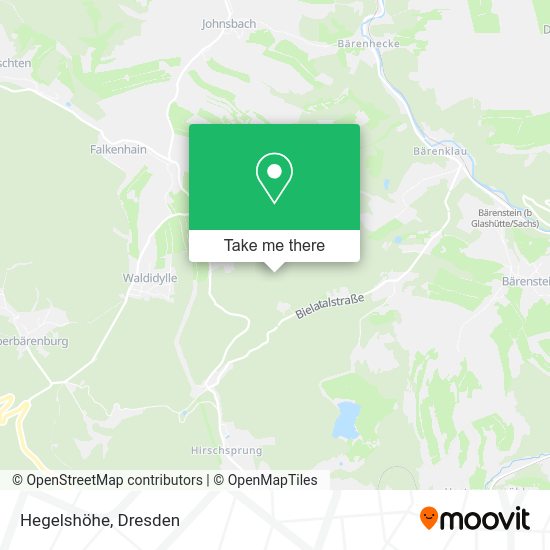 Карта Hegelshöhe