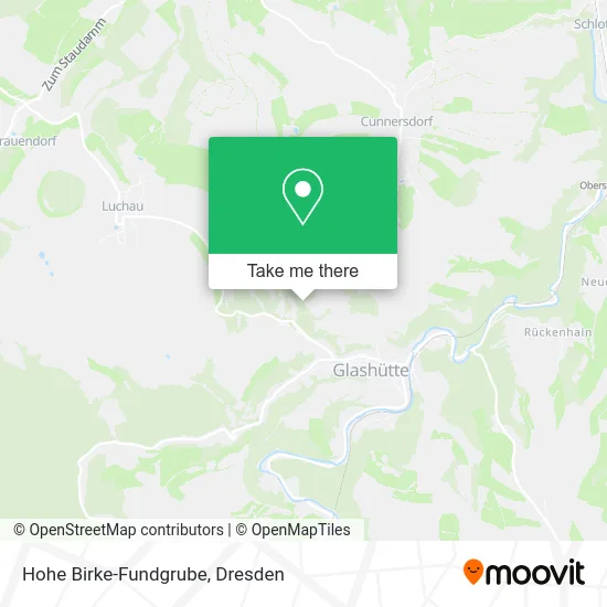 Карта Hohe Birke-Fundgrube
