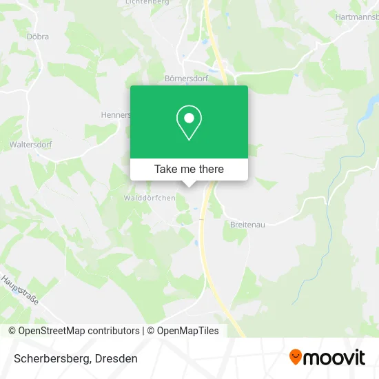 Карта Scherbersberg