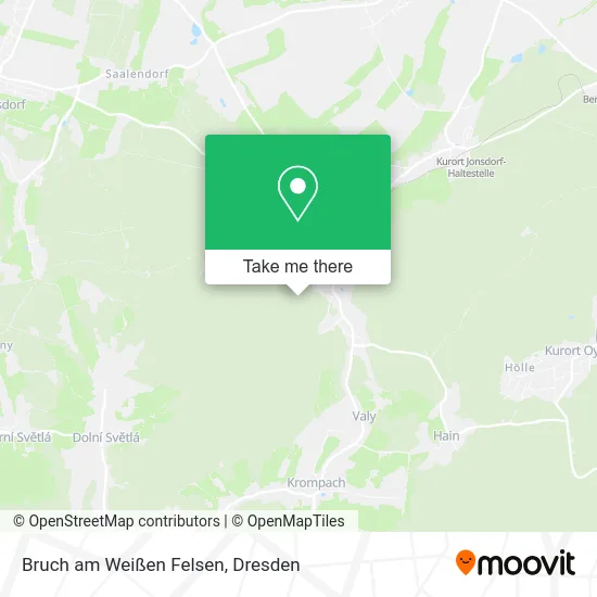 Карта Bruch am Weißen Felsen