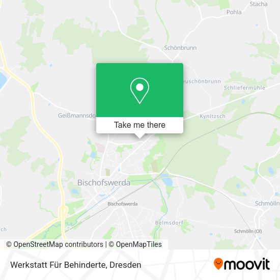 Карта Werkstatt Für Behinderte