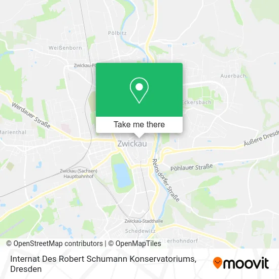 Карта Internat Des Robert Schumann Konservatoriums