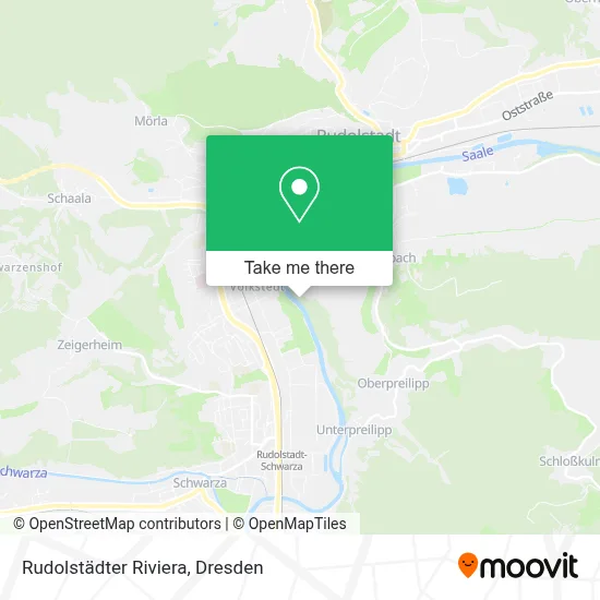 Rudolstädter Riviera map