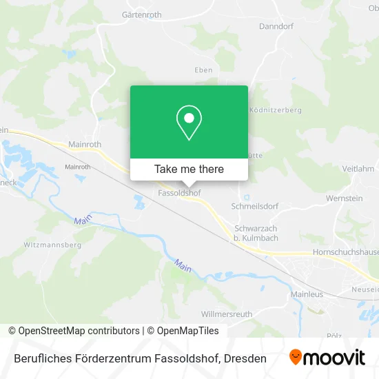 Карта Berufliches Förderzentrum Fassoldshof