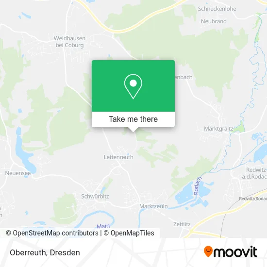 Карта Oberreuth
