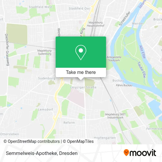 Карта Semmelweis-Apotheke