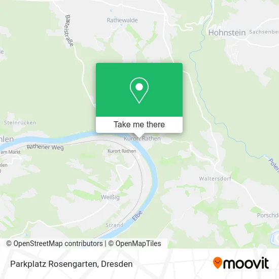 Карта Parkplatz Rosengarten