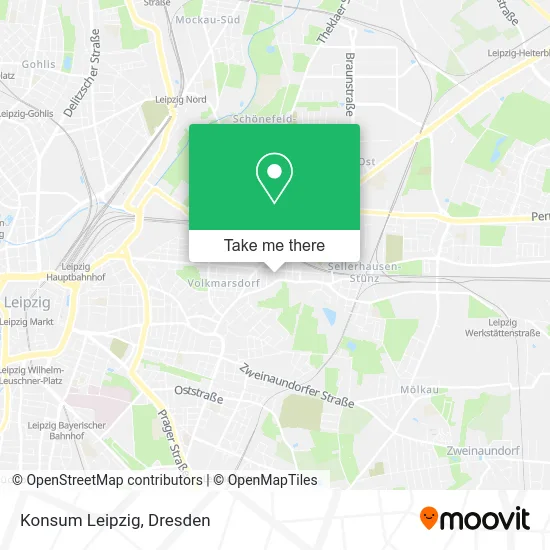 Карта Konsum Leipzig