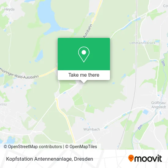 Карта Kopfstation Antennenanlage