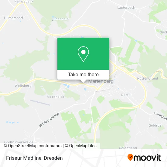 Карта Friseur Madline