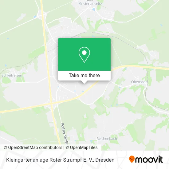 Карта Kleingartenanlage Roter Strumpf E. V.