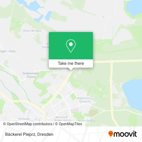 Карта Bäckerei Pieprz