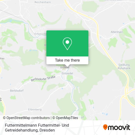 Карта Futtermittelmann Futtermittel- Und Getreidehandlung