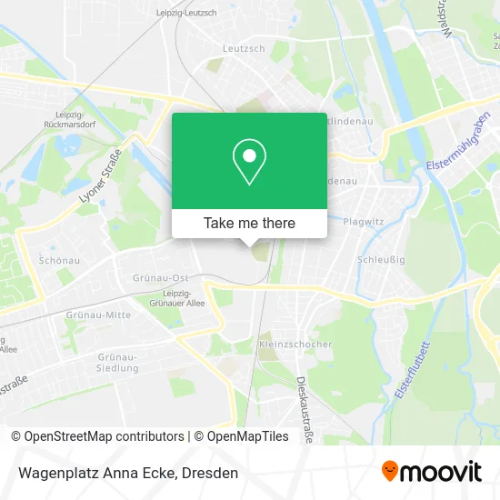 Карта Wagenplatz Anna Ecke