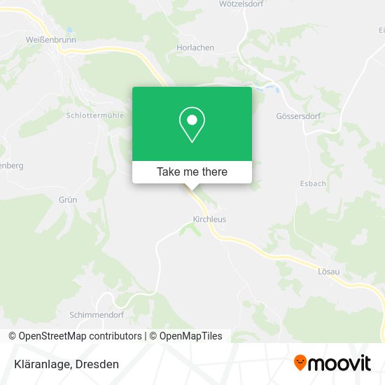 Карта Kläranlage