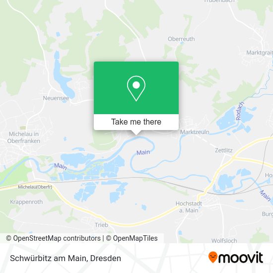 Карта Schwürbitz am Main