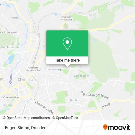 Карта Eugen Simon