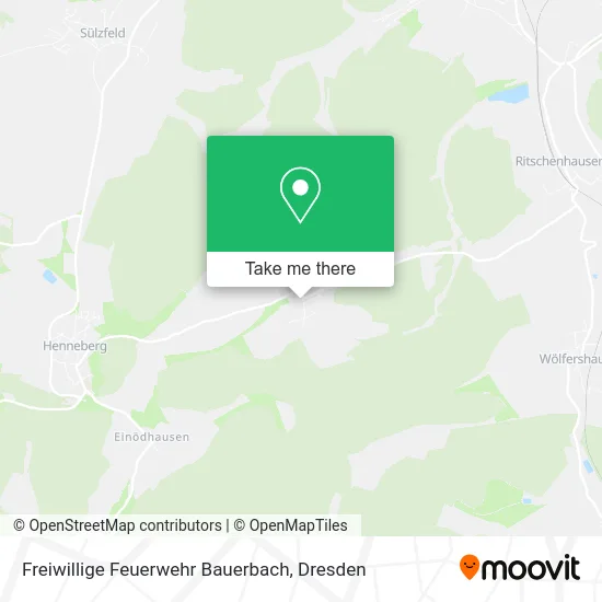 Карта Freiwillige Feuerwehr Bauerbach