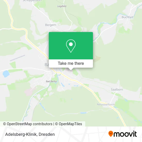 Карта Adelsberg-Klinik