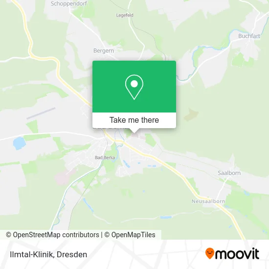 Карта Ilmtal-Klinik