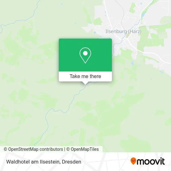 Карта Waldhotel am Ilsestein