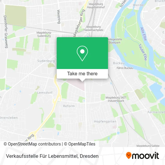 Карта Verkaufsstelle Für Lebensmittel