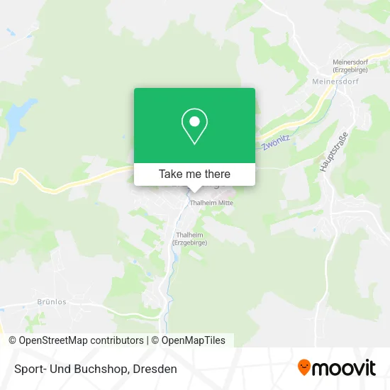 Карта Sport- Und Buchshop