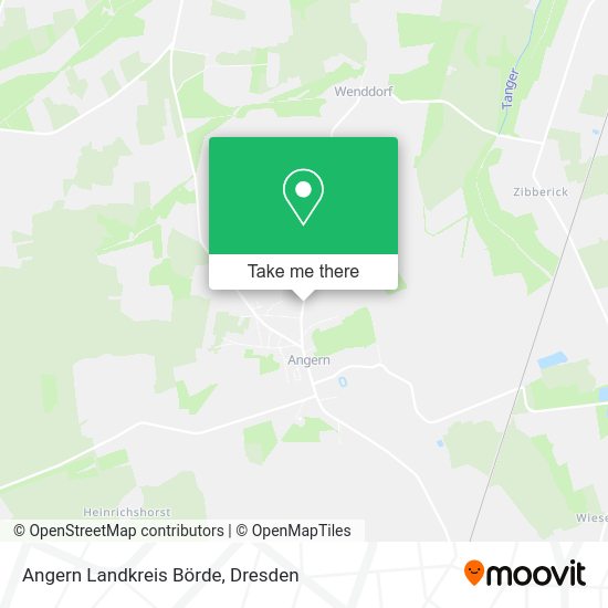 Карта Angern Landkreis Börde