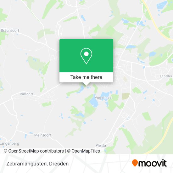 Карта Zebramangusten