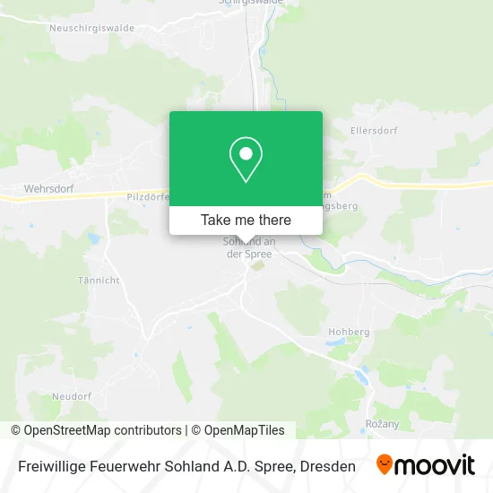 Карта Freiwillige Feuerwehr Sohland A.D. Spree