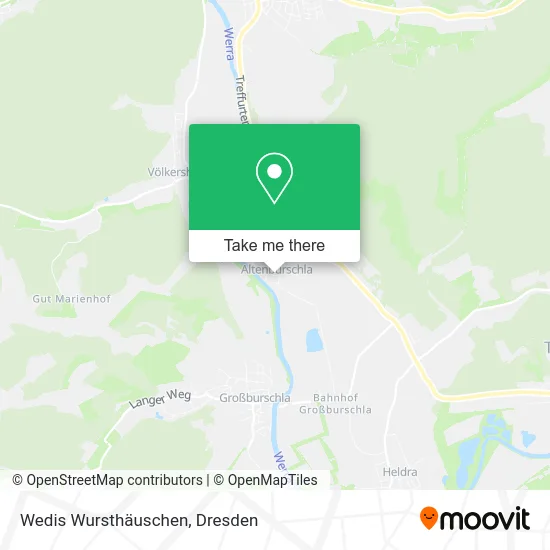 Карта Wedis Wursthäuschen