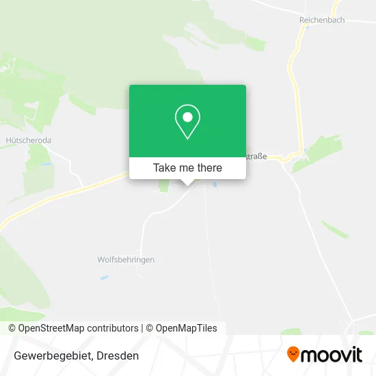 Карта Gewerbegebiet