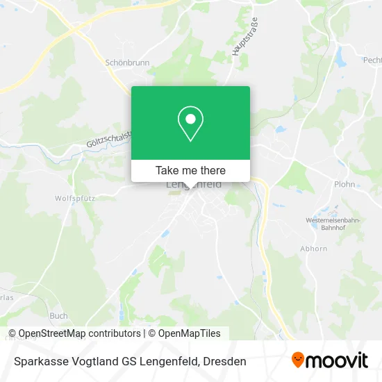 Карта Sparkasse Vogtland GS Lengenfeld