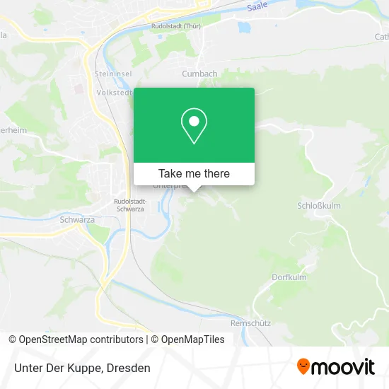 Карта Unter Der Kuppe