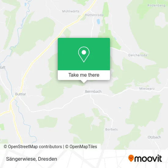 Карта Sängerwiese
