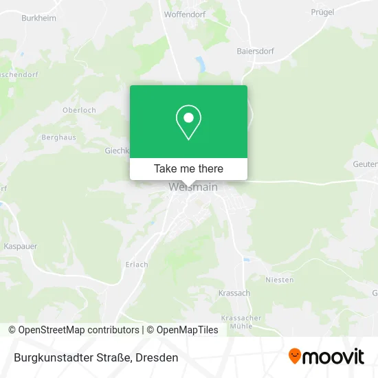 Карта Burgkunstadter Straße