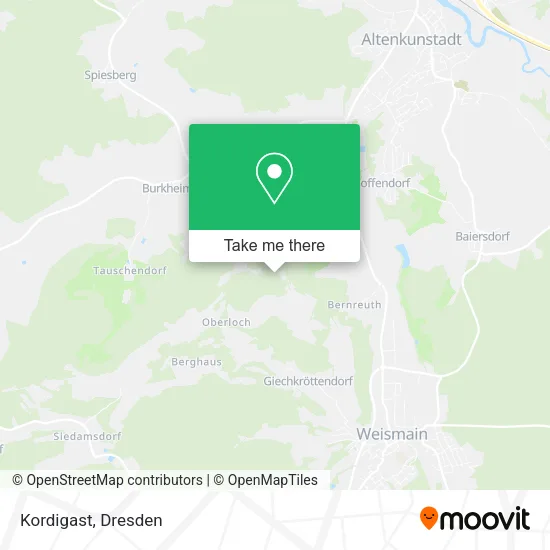 Карта Kordigast