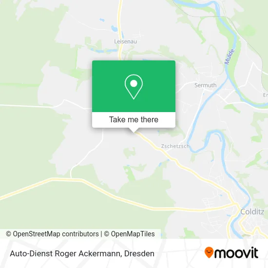Карта Auto-Dienst Roger Ackermann