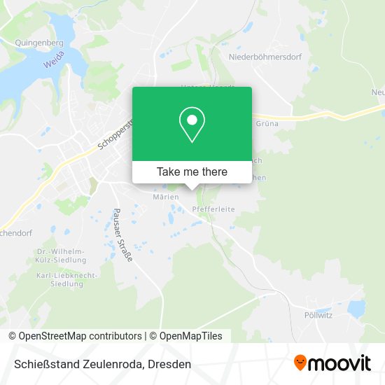 Карта Schießstand Zeulenroda