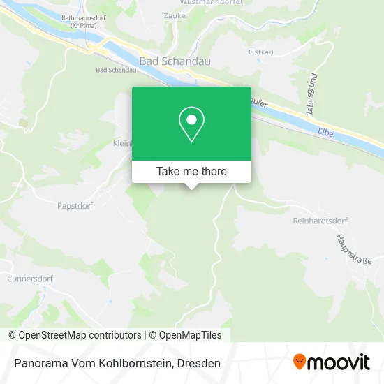 Карта Panorama Vom Kohlbornstein