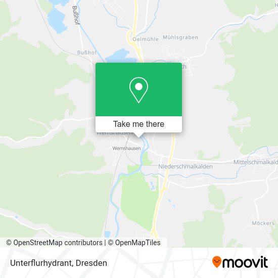 Карта Unterflurhydrant