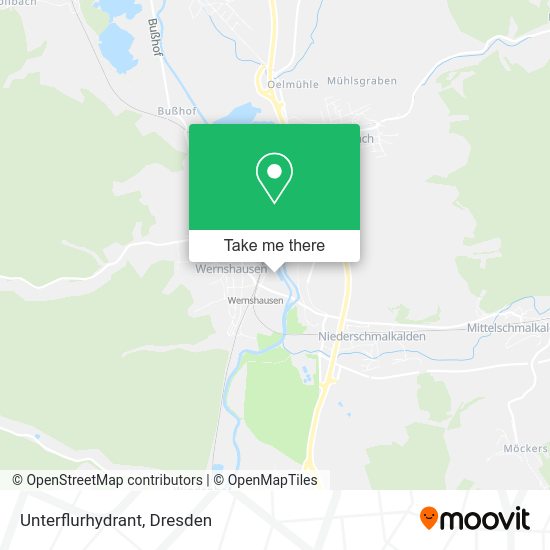 Карта Unterflurhydrant