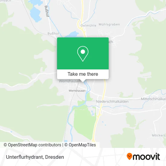 Карта Unterflurhydrant